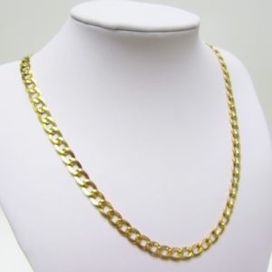 Collar tipo Barbado en Oro de 18k. 33,20 gr.