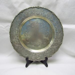 Gorettu. Salvilla de Plata de Ley 800. Alexandría. Siglo XX.