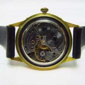 MOVADO. Reloj Cronógrado de Caballero. Oro 18k. Suiza, ca. 1930