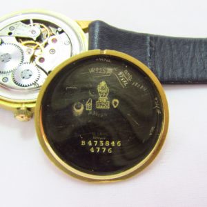 MOVADO. Reloj Cronógrado de Caballero. Oro 18k. Suiza, ca. 1930