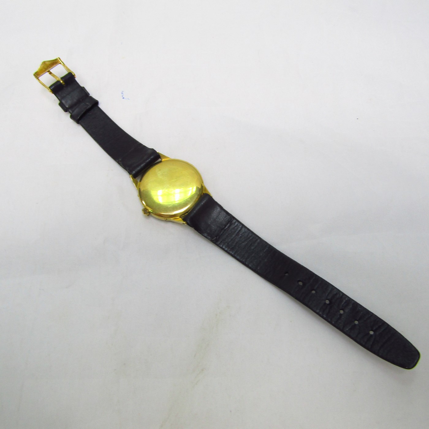 MOVADO. Reloj Cronógrado de Caballero. Oro 18k. Suiza, ca. 1930