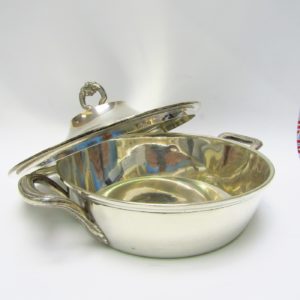 Portafritos en Plata de Ley. MATILDE ESPUÑES. España, siglo XX.