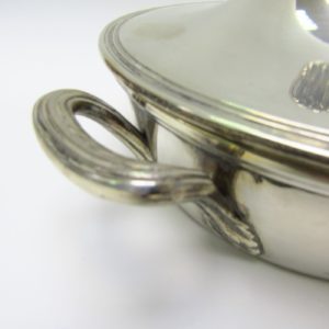 Portafritos en Plata de Ley. MATILDE ESPUÑES. España, siglo XX.