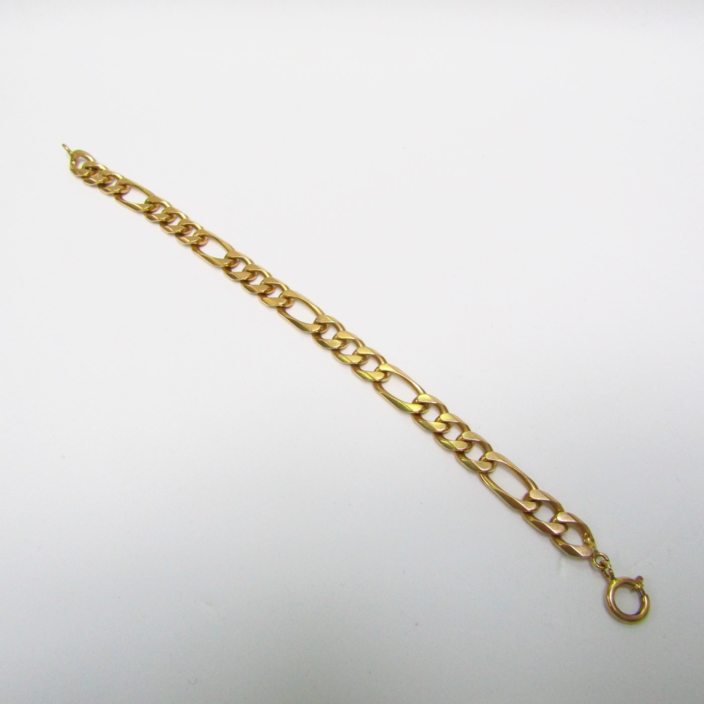 Pulsera de Oro Amarillo 18k. con eslabones tipo Cartier de gran tamaño. Pulsera de Oro Amarillo 18k. con eslabones tipo Cartier de gran tamaño.