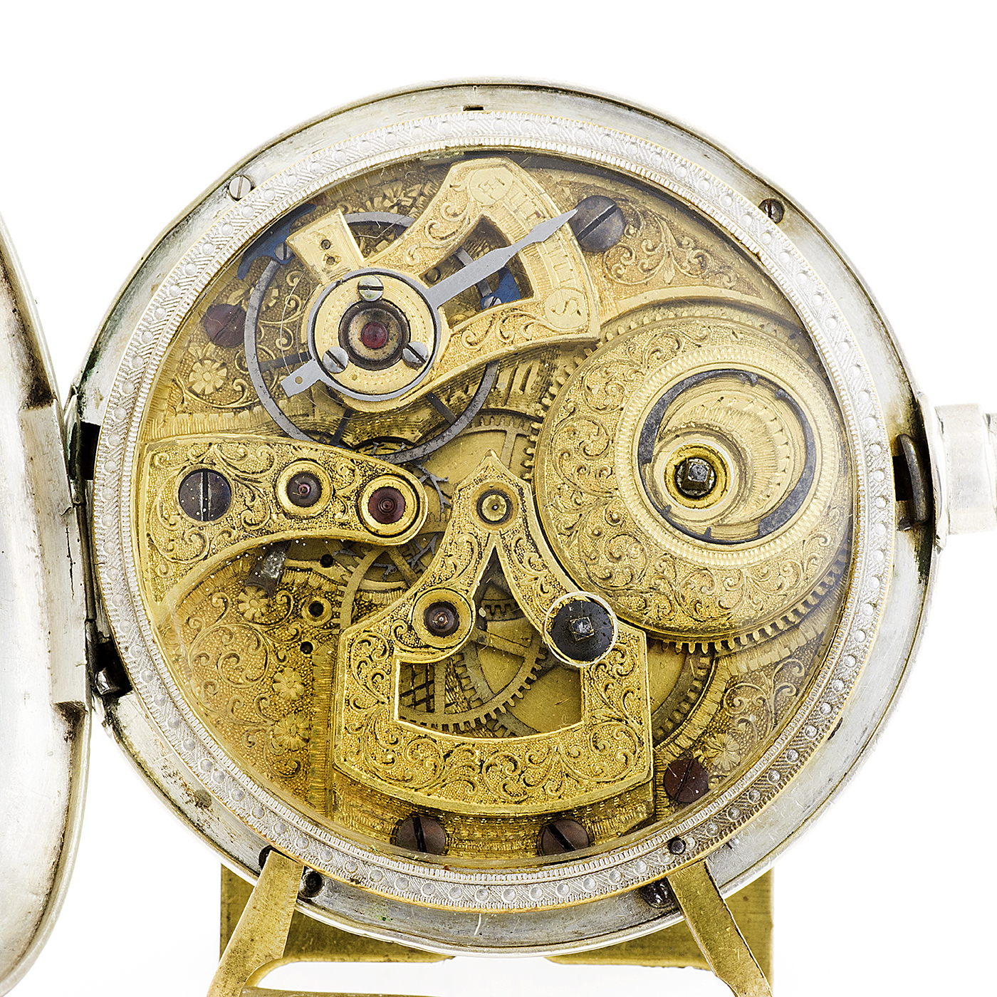 Reloj de Bolsillo de Alta Colección, Chinesse. Escape Duplex. Circa, 1810-1850.
