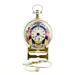 Reloj de Bolsillo de Alta Colección, Chinesse. Escape Duplex. Circa, 1810-1850.