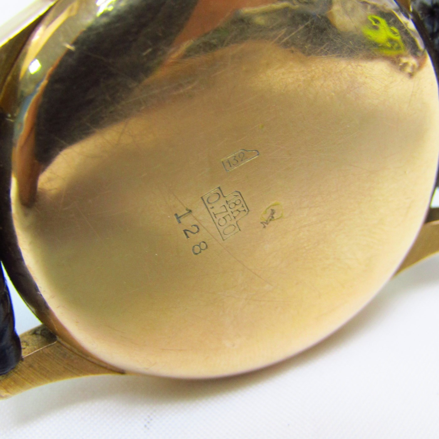 TITUS GENEVE. Reloj Cronógrafo de pulsera, Oro 18k. Ca. 1950. TITUS GENEVE. Reloj Cronógrafo de pulsera, Oro 18k. Ca. 1950.