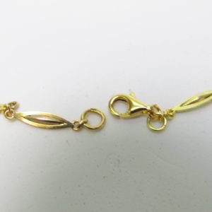 Cadena de eslabones intercalados en Oro Amarillo de 18k. 9,87 gr.
