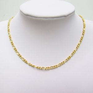 Cadena de Oro de 18k. De eslabones tipo Cartier. 7,71 gr.
