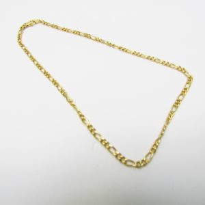 Cadena de Oro de 18k. De eslabones tipo Cartier. 7,71 gr.