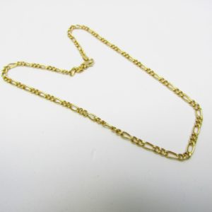 Cadena de Oro de 18k. De eslabones tipo Cartier. 7,71 gr.
