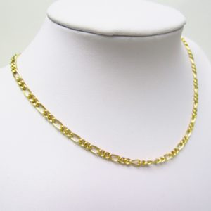 Cadena de Oro de 18k. De eslabones tipo Cartier. 7,71 gr.