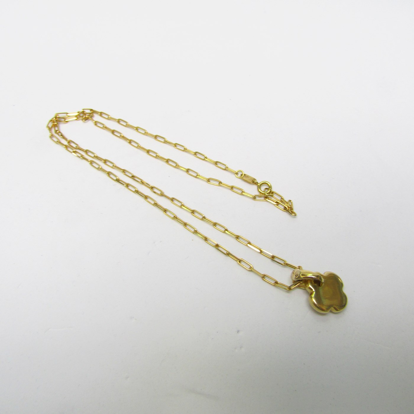 Collar y Colgante de Cruz Griega, en Oro de 18k. 9,30 gr. Collar y Colgante de Cruz Griega, en Oro de 18k. 9,30 gr.