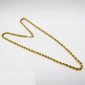 Cordón de Gran Tamaño en Oro Amarillo de 18k. 45,20 gr.