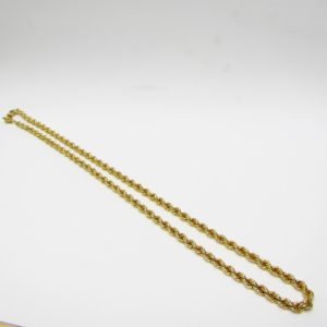 Cordón de Gran Tamaño en Oro Amarillo de 18k. 45,20 gr.