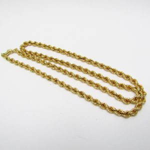 Cordón de Gran Tamaño en Oro Amarillo de 18k. 45,20 gr.