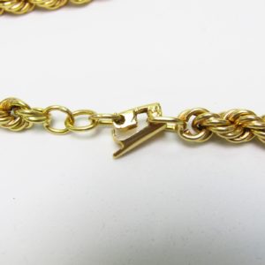 Cordón de Gran Tamaño en Oro Amarillo de 18k. 45,20 gr.
