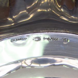 DIONISIO GARCÍA. Centro de Mesa en Plata. España. 20th