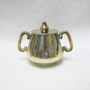 Juego de Café y Té Estilo Inglés, en Plata. España, siglo XX.