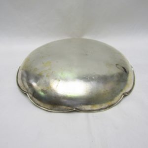 PASGORCY. Centro de mesa o Plato Circular en Plata de Ley. España, 20th. 321 gr.