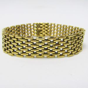 Pulsera Articulada en Oro Amarillo de 18k. 33 gr.