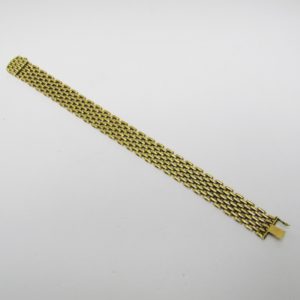 Pulsera Articulada en Oro Amarillo de 18k. 33 gr.