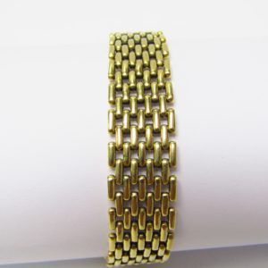 Pulsera Articulada en Oro Amarillo de 18k. 33 gr.