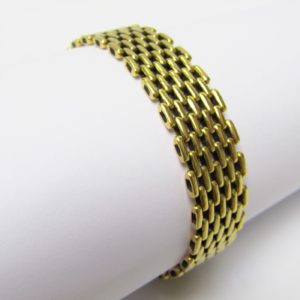 Pulsera Articulada en Oro Amarillo de 18k. 33 gr.
