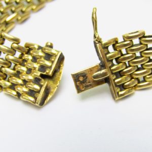 Pulsera Articulada en Oro Amarillo de 18k. 33 gr.