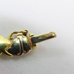 Pulsera Articulada en Oro Tricolor de 18k. 12,31 gr.