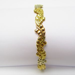 Pulsera Articulada en Oro Tricolor de 18k. 12,31 gr.