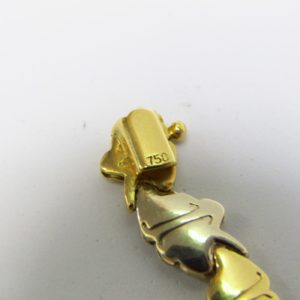 Pulsera Articulada en Oro Tricolor de 18k. 12,31 gr.