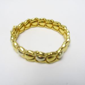 Pulsera articulada y reversible en Oro Bicolor de 18k. 30,80 gr.