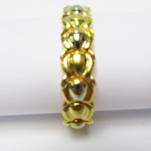 Pulsera articulada y reversible en Oro Bicolor de 18k. 30,80 gr.