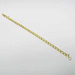 Pulsera Barbada en Oro Amarillo de 18k. 9 gr.