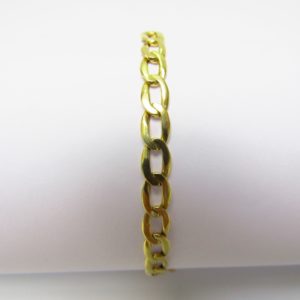 Pulsera Barbada en Oro Amarillo de 18k. 9 gr.