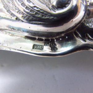 Escribanía en Plata de Ley. Europa, siglo XIX.