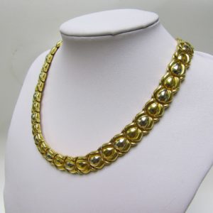 Gargantilla articulada y reversible en Oro Bicolor de 18k. 65,70