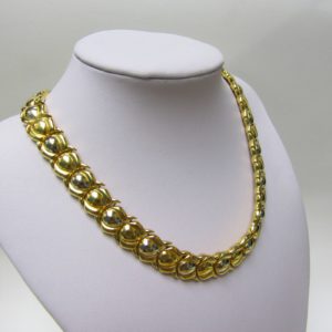 Gargantilla articulada y reversible en Oro Bicolor de 18k. 65,70