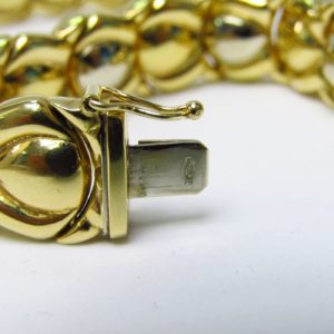 Gargantilla articulada y reversible en Oro Bicolor de 18k. 65,70