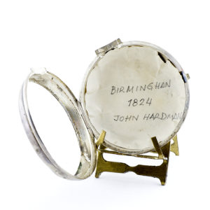 JOHN HARDMAN. Reloj Inglés de Bolsillo para caballero, lepine, Verge Fuseé (catalino). Birminghan, 1824.