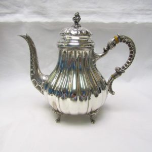 Juego de Café y té en Plata de Ley. España, siglo XX.