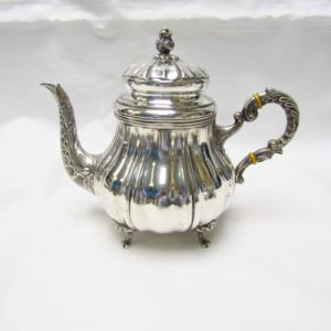 Juego de Café y té en Plata de Ley. España, siglo XX.