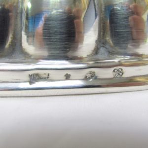 Magnífica Sopera en Plata de Ley. España, siglo XX.