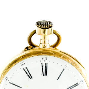 Reloj de bolsillo para caballero, lepine y remontoir. Fabricante Suizo. Fecha ca. 1880