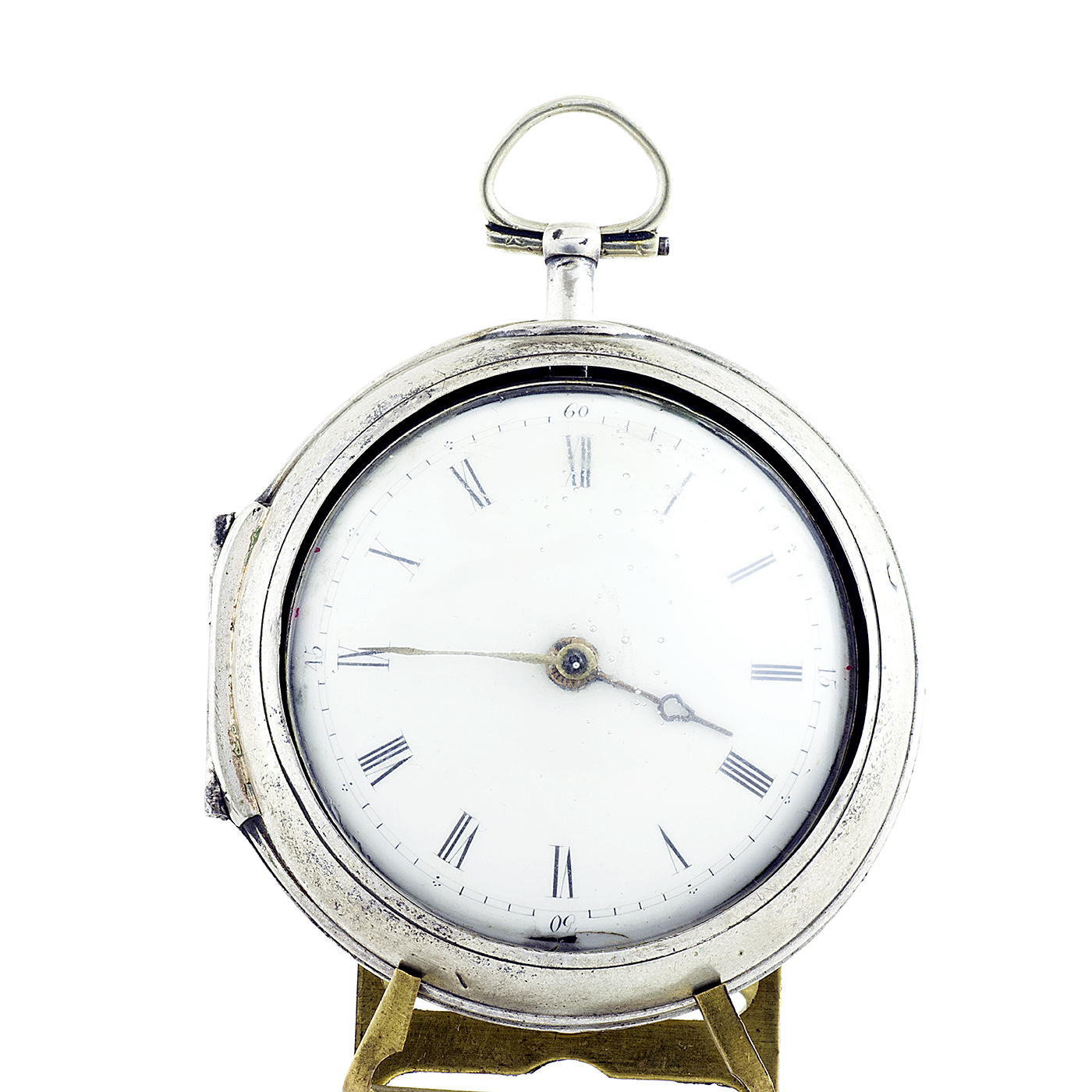 Reloj de Bolsillo para Caballero, Verge Fuseé. Fabricación Francesa. Ca. 1820.