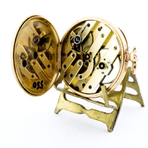 Reloj Suizo de bolsillo para caballero, Lepine. Ca. 1880. Oro 18k.