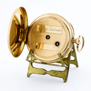 Reloj Suizo de bolsillo para caballero, Lepine. Ca. 1880. Oro 18k.