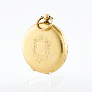 Reloj Suizo de bolsillo para caballero, Lepine. Ca. 1880. Oro 18k.