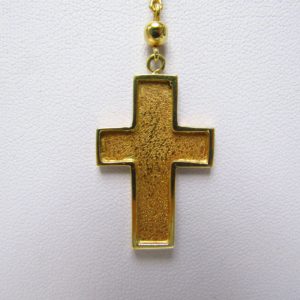 Rosario realizado en Oro de 18k. 19,90 gr.